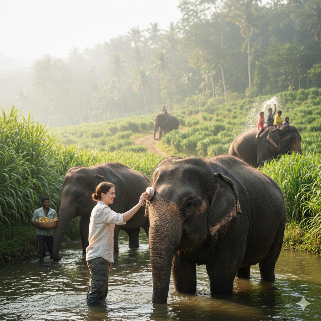 Elephant Experience Thekkady
